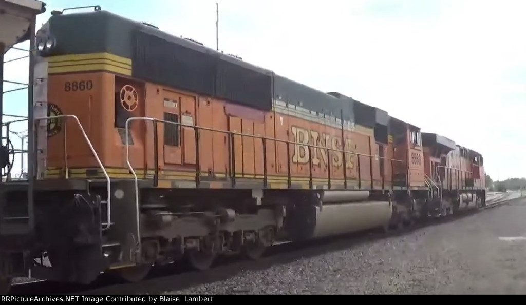 BNSF coal train